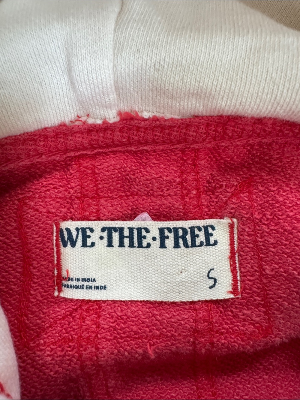 Free People We The Free Cori Moto Colorblock Zip Hoodie Jacket Small Festival - Picture 7 of 13